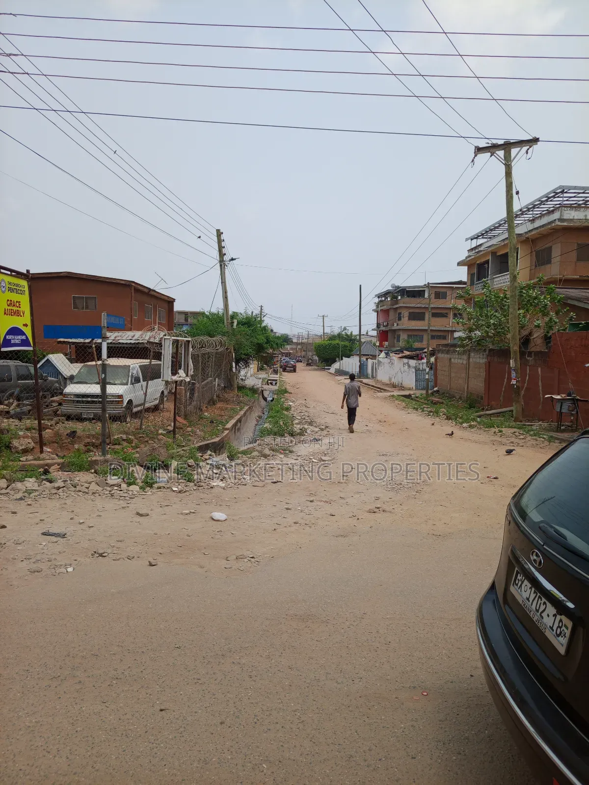 Titled Plot at Nyamekye Traffic Light Area Near , Accra