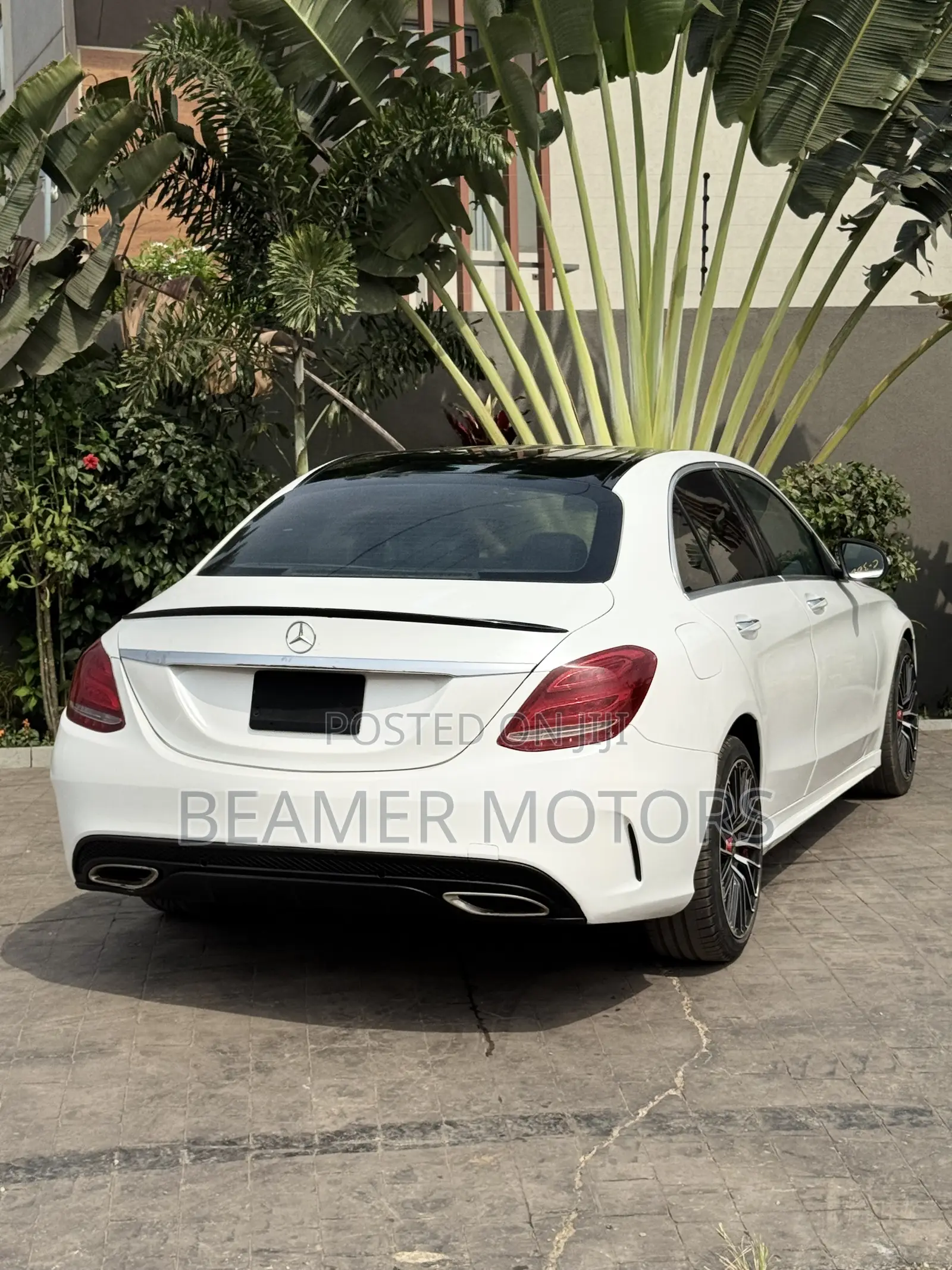 Mercedes-Benz C300 Sport 4Matic Sedan AWD (2.0L 4cyl 7A) 2017 White