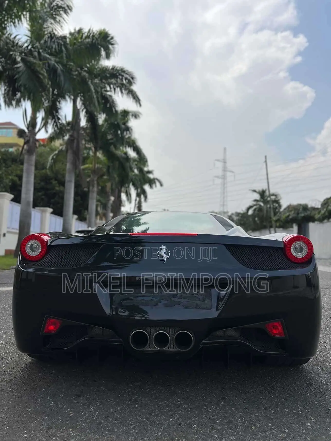 Ferrari 458 Italia 4.5 RWD 2016 Black