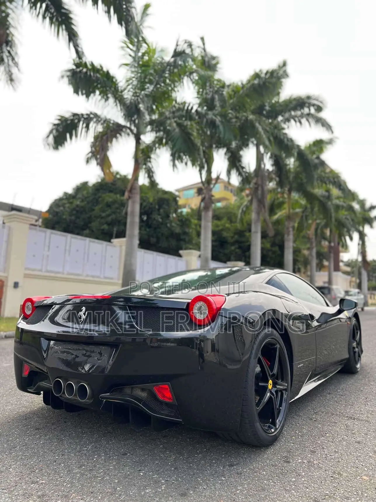 Ferrari 458 Italia 4.5 RWD 2016 Black