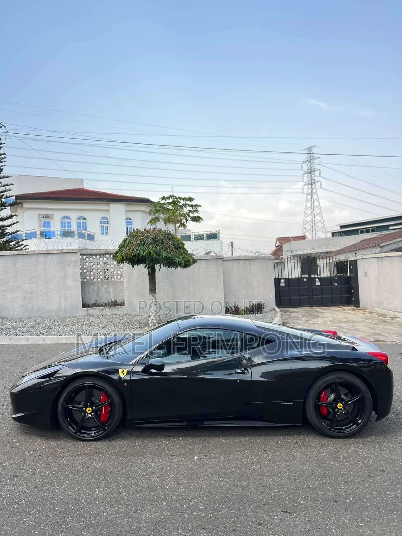 Ferrari 458 Italia 4.5 RWD 2016 Black