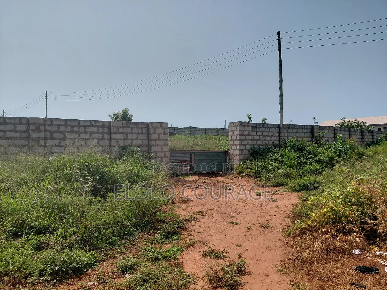 A Registered Plot of Land Located at Bojo Beach Resort for Sale