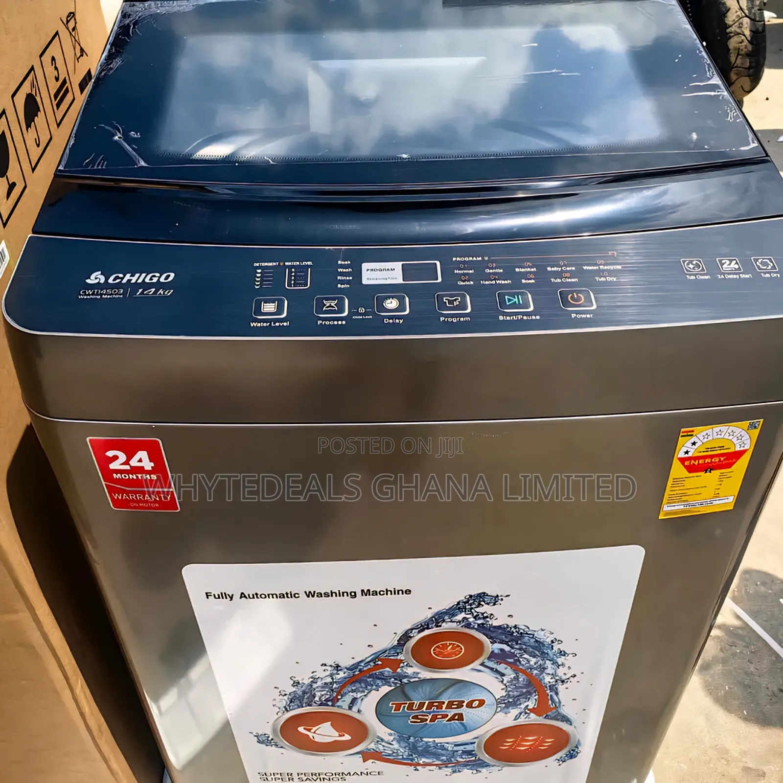 Chigo 14kg Top Load Washing Machine| Fully Automatic| Laundry| Hotel