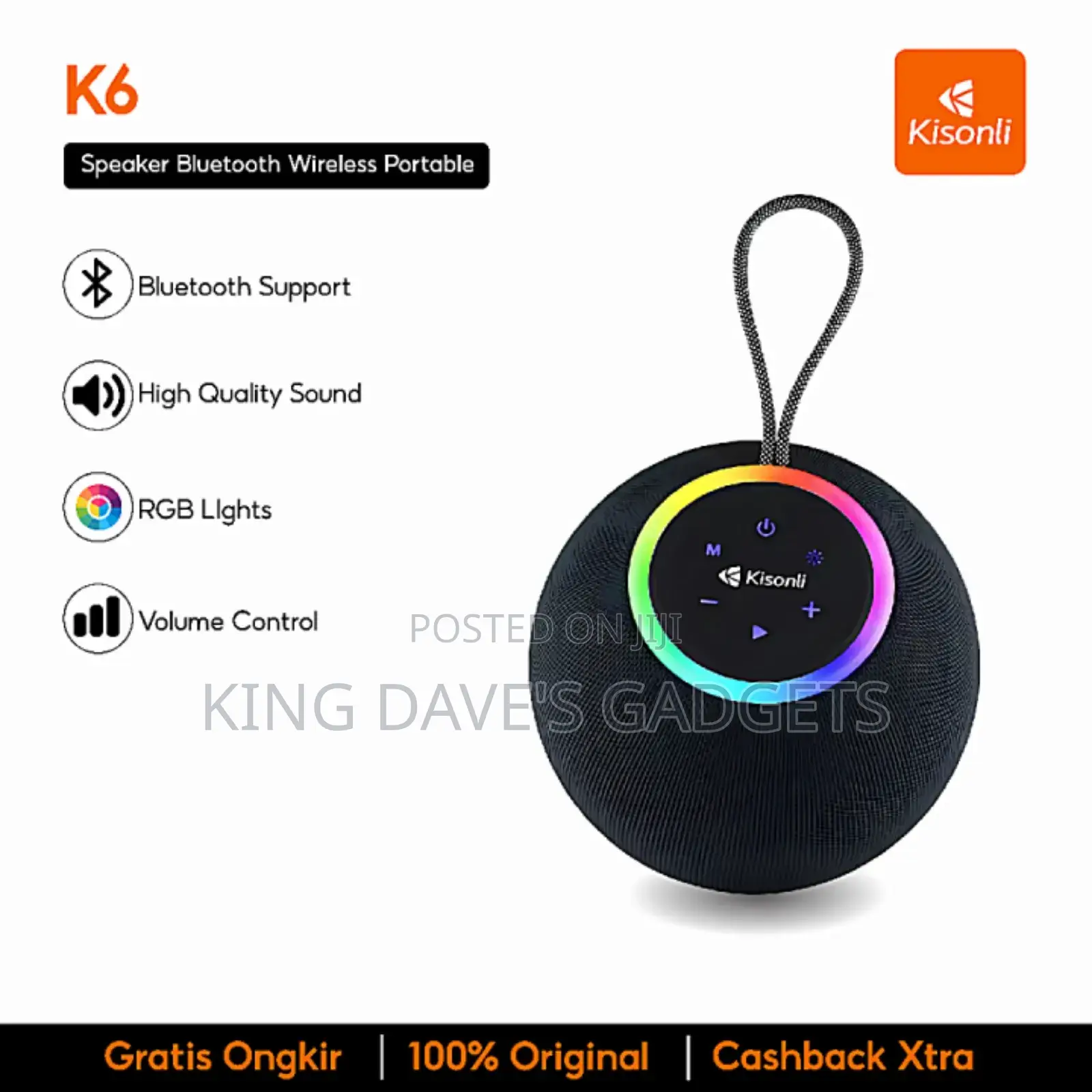 Maxbest Mb-Tm08 Portable Bluetooth Speaker.