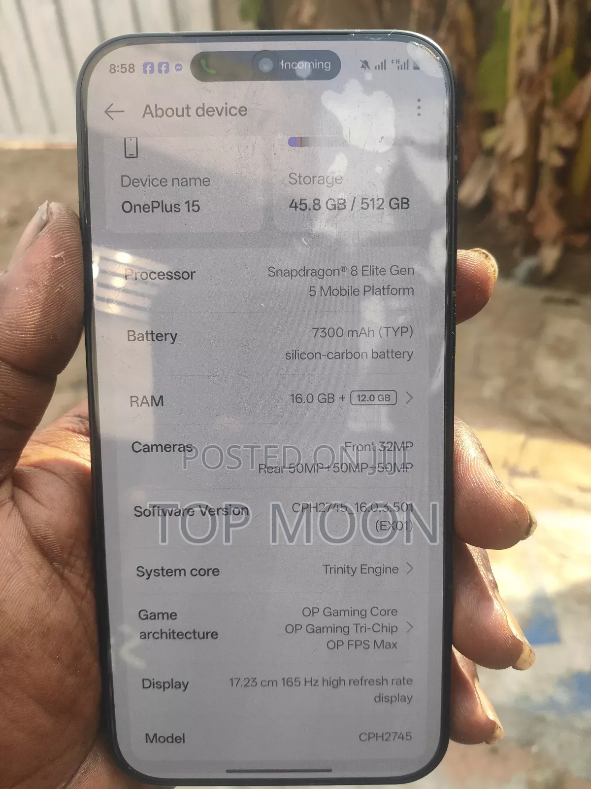 OnePlus 15 512 GB Black