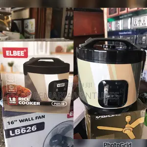 Elbee 1.8ltrs Rice Cooker (Pot - 18)