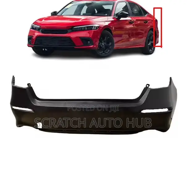 Honda Civic 2024/ Back Bumper { Empty Bumper