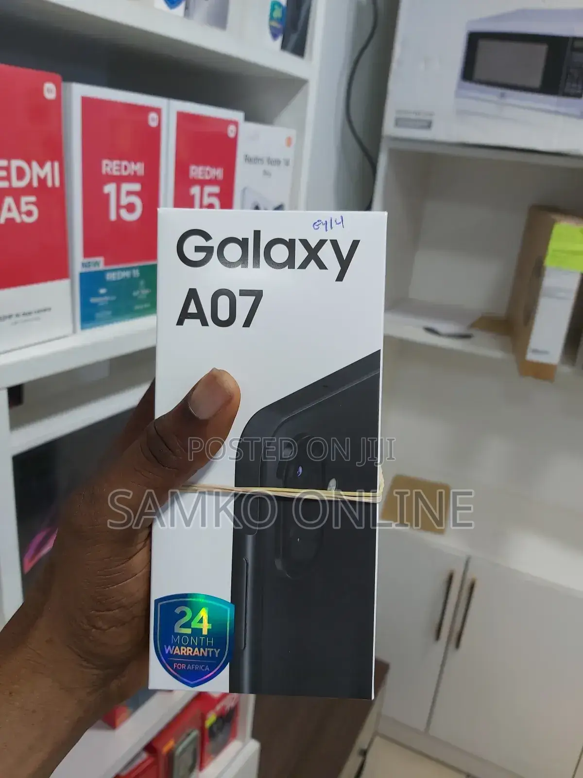 New Samsung Galaxy A07 4G 128 GB Black