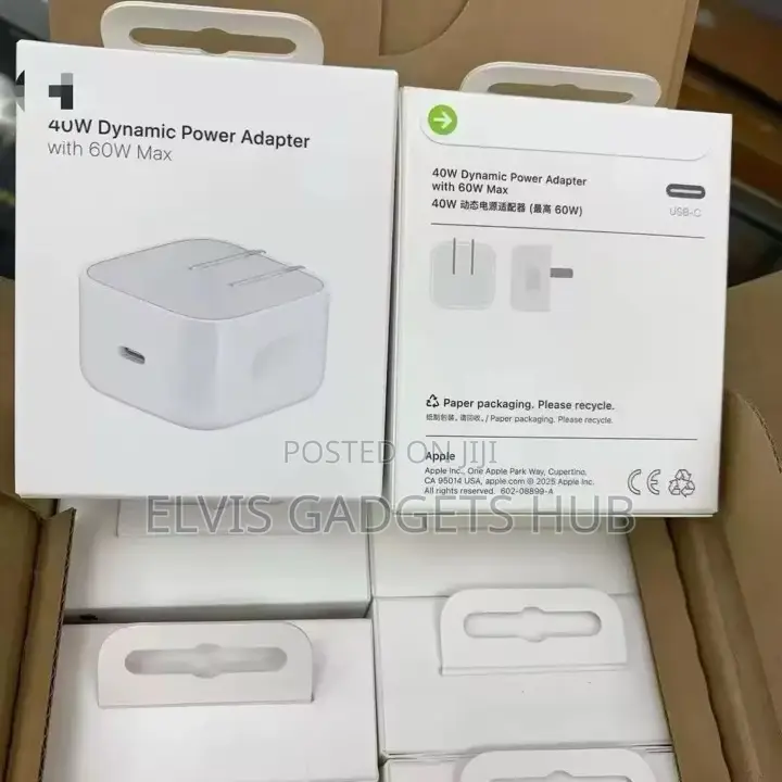  40w Dynamic Power Adapter With 60w Max