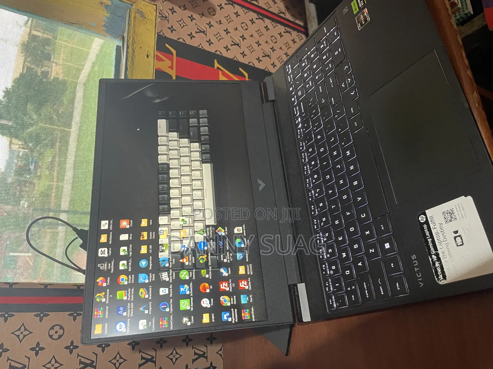 Laptop HP Victus 15 8GB AMD Ryzen 5 SSD 256GB