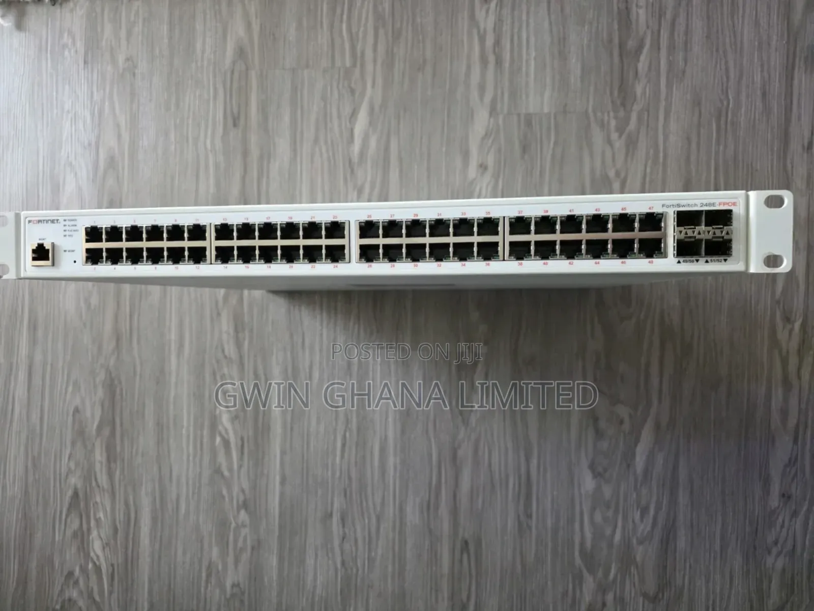 Fortiswitch Fs-248e-Fpoe 48port Gigabit/24port Poe. Layer 3 Manged.