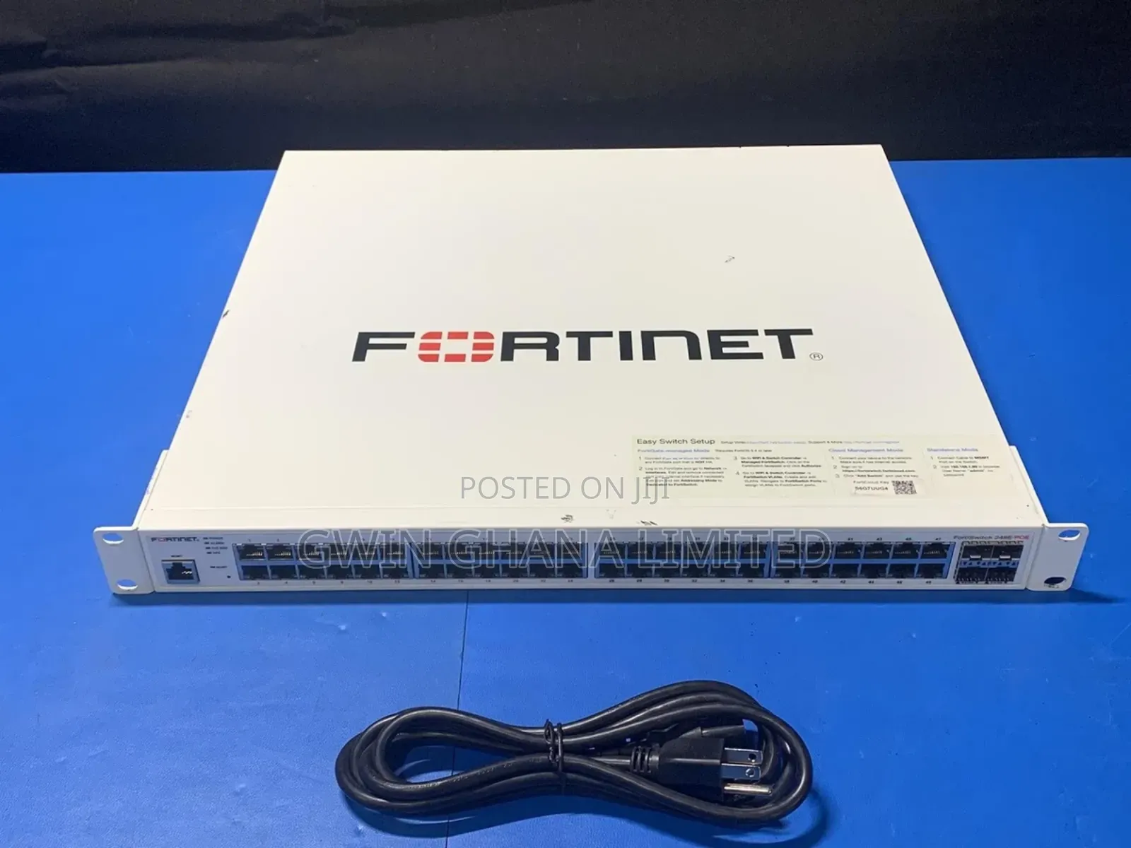 Fortiswitch Fs-248e-Fpoe 48port Gigabit/24port Poe. Layer 3 Manged.