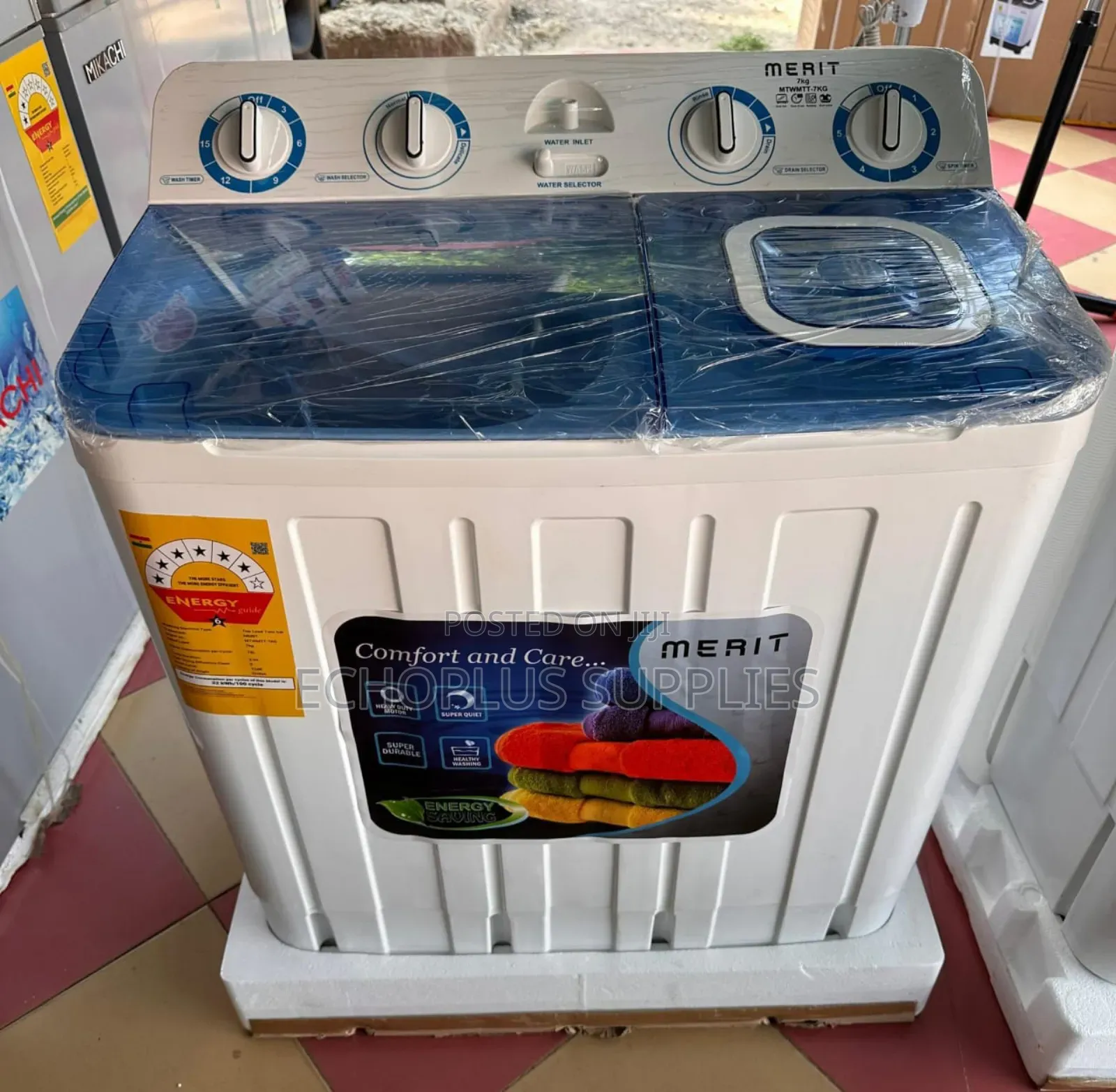 Merit 7kg Washing Machine/Top Load