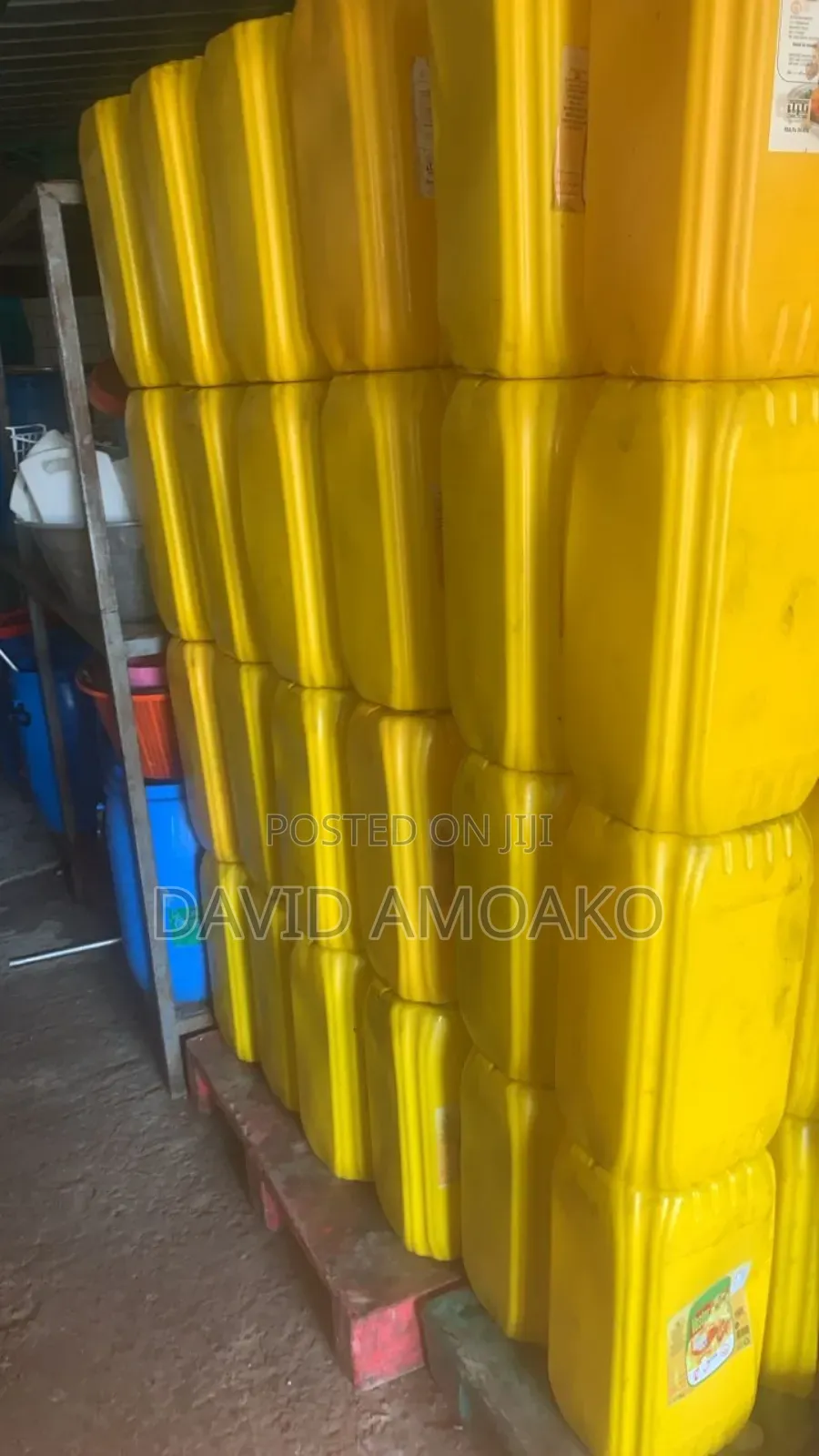 25litres Yellow Gallons