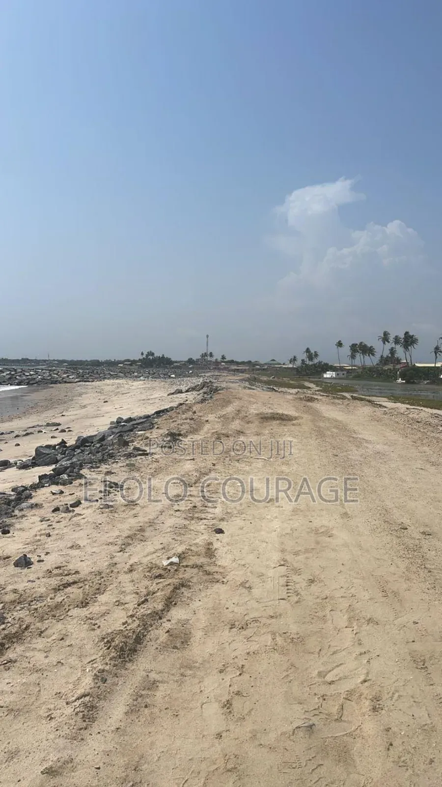 A Registered 2 Acre Beach Land at Pampram for Sale