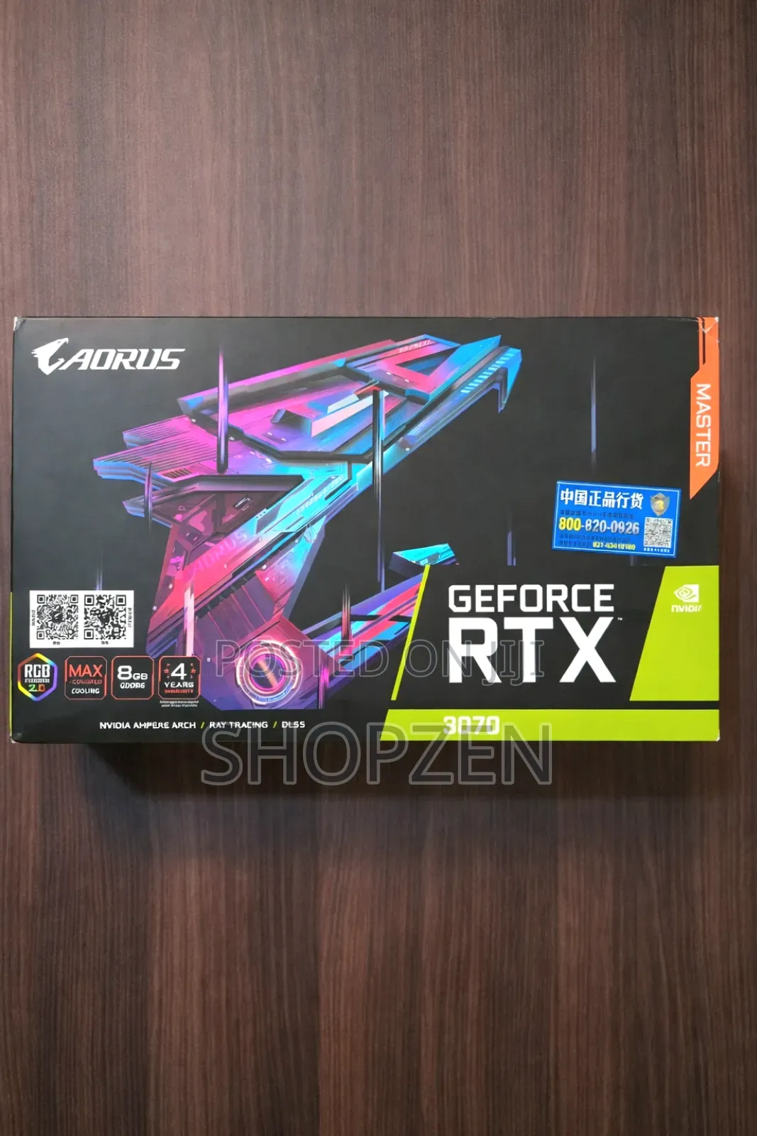 Aorus RTX 3070 Master
