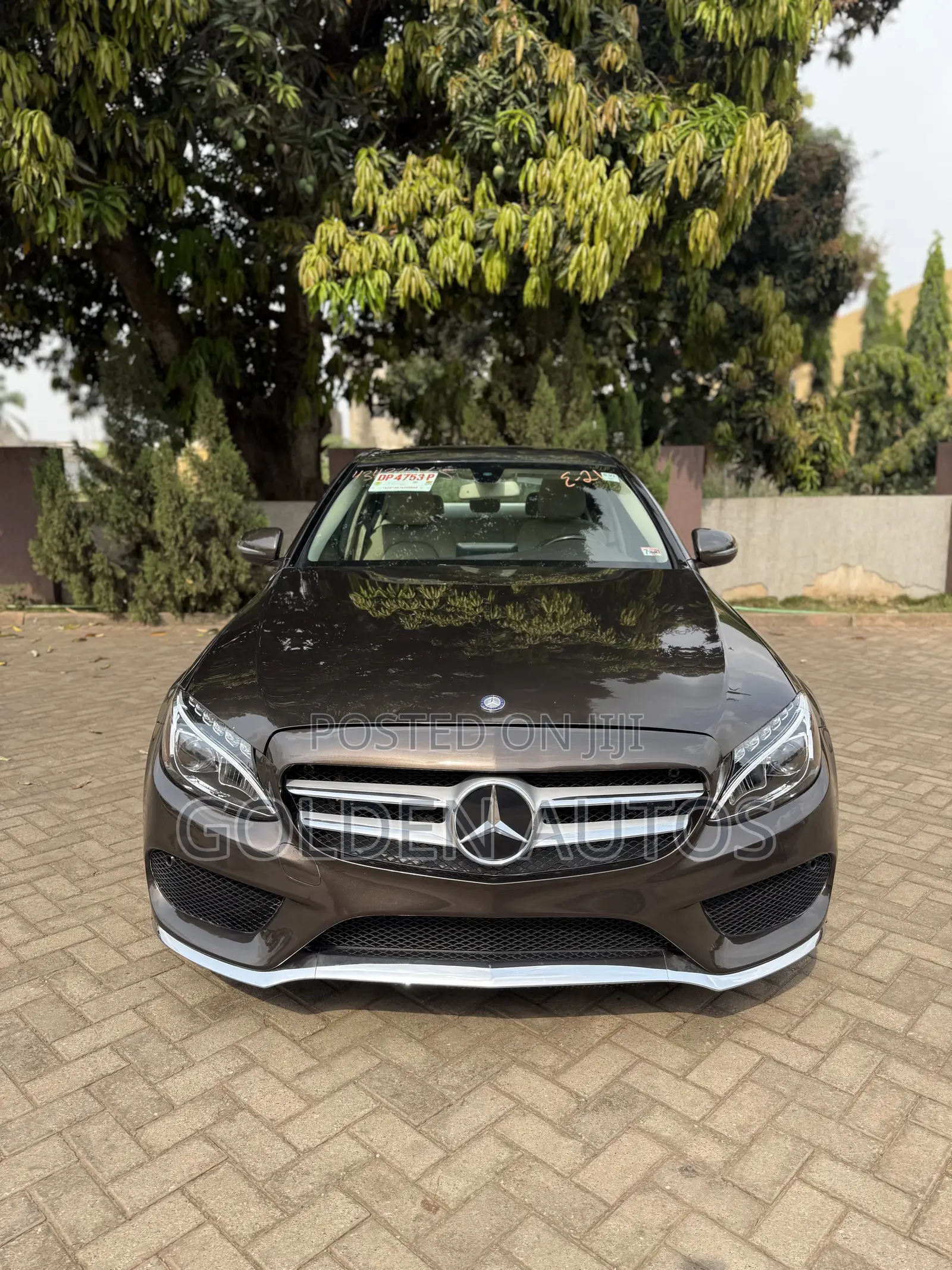 Mercedes-Benz C300 Luxury 4matic Sedan AWD (2.0L 4cyl 7A) 2017 Brown