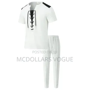 Men White Top Down