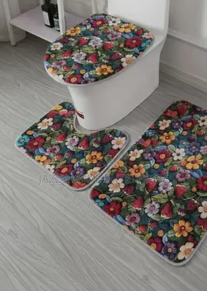 3d 3 in 1 Bathroom Mat