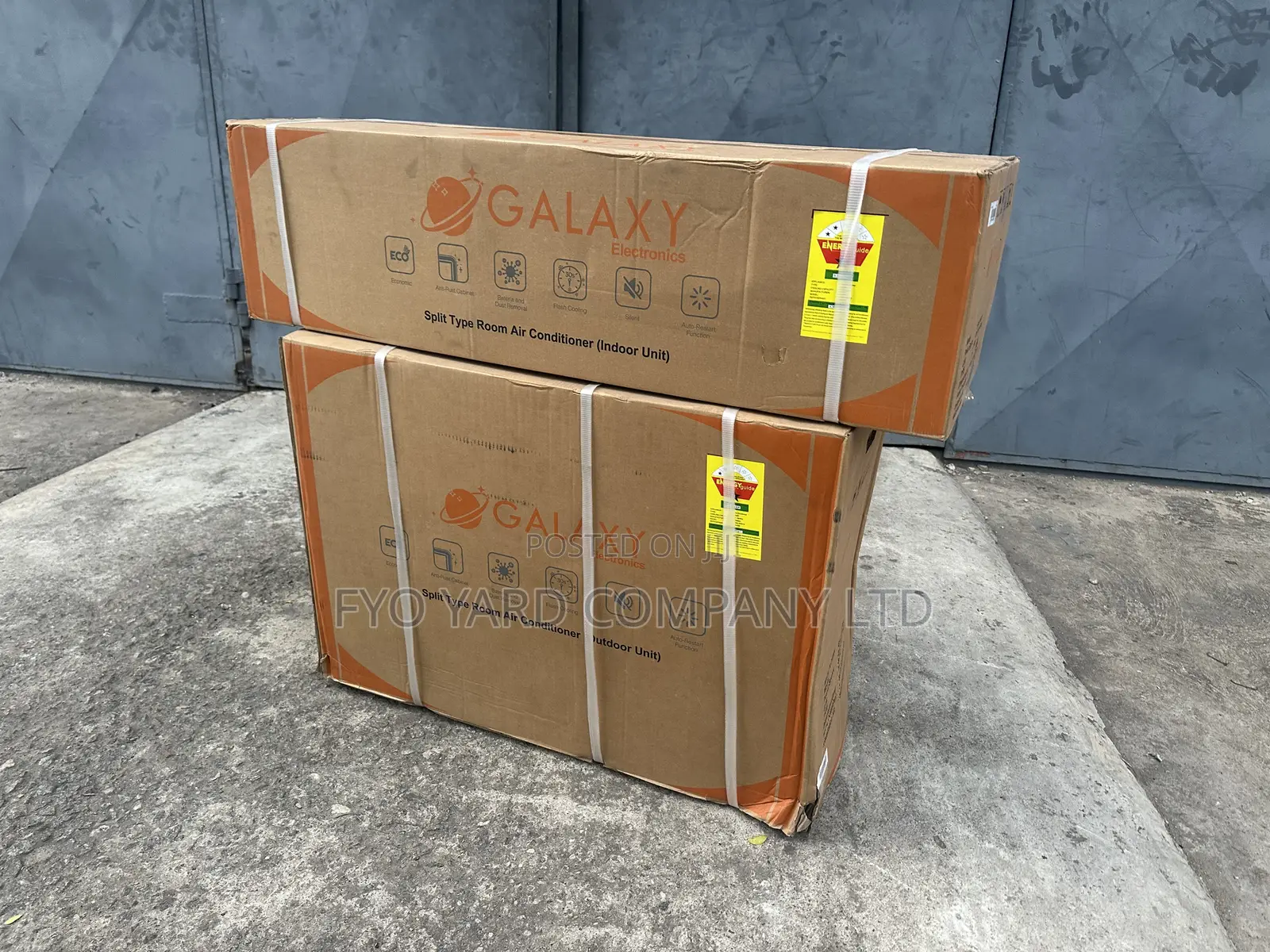 Original Galaxy 2.5hp R410 Split Turbo Cooling Ac