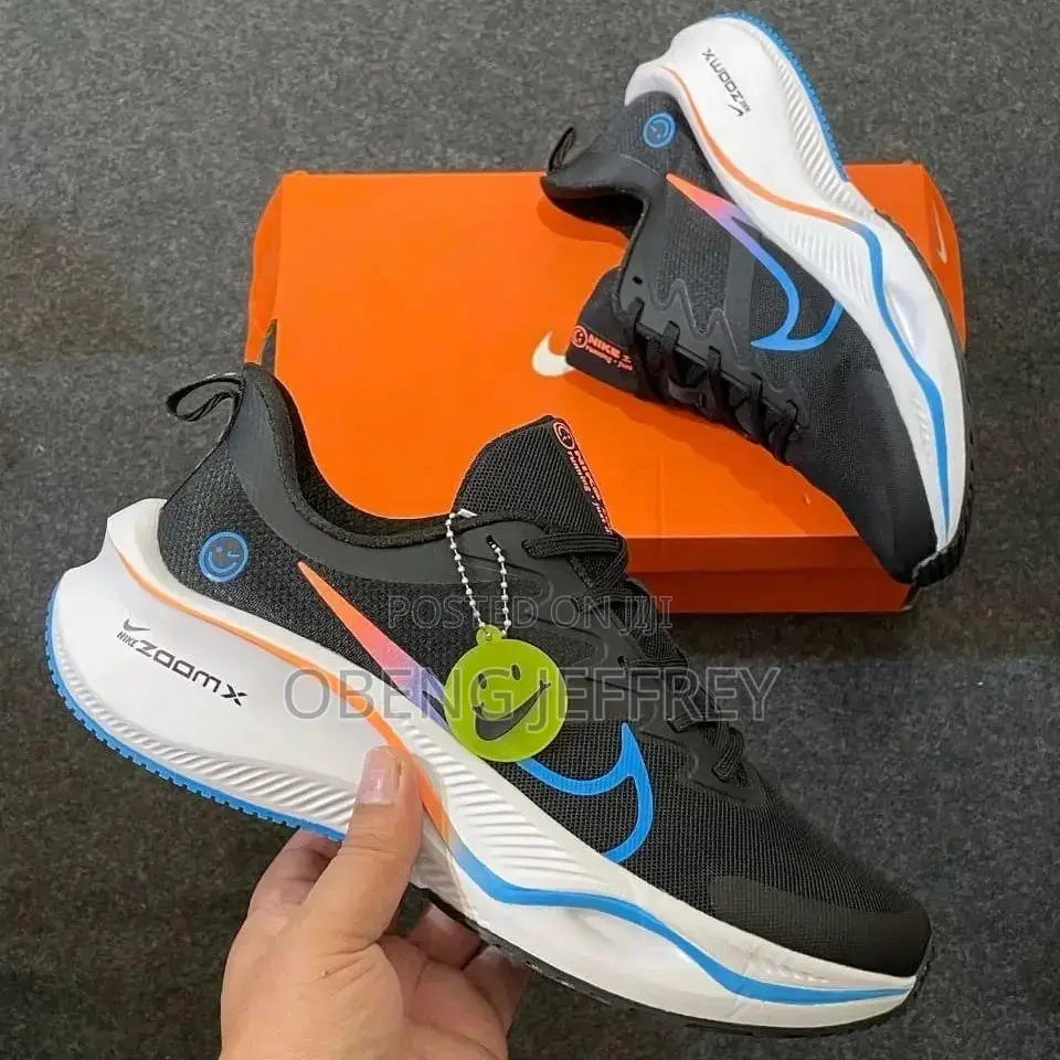 Original Nike Zoom X Running Blue Smiley
