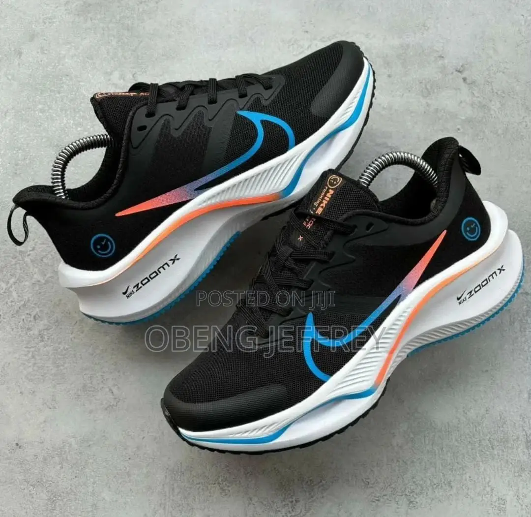 Original Nike Zoom X Running Blue Smiley