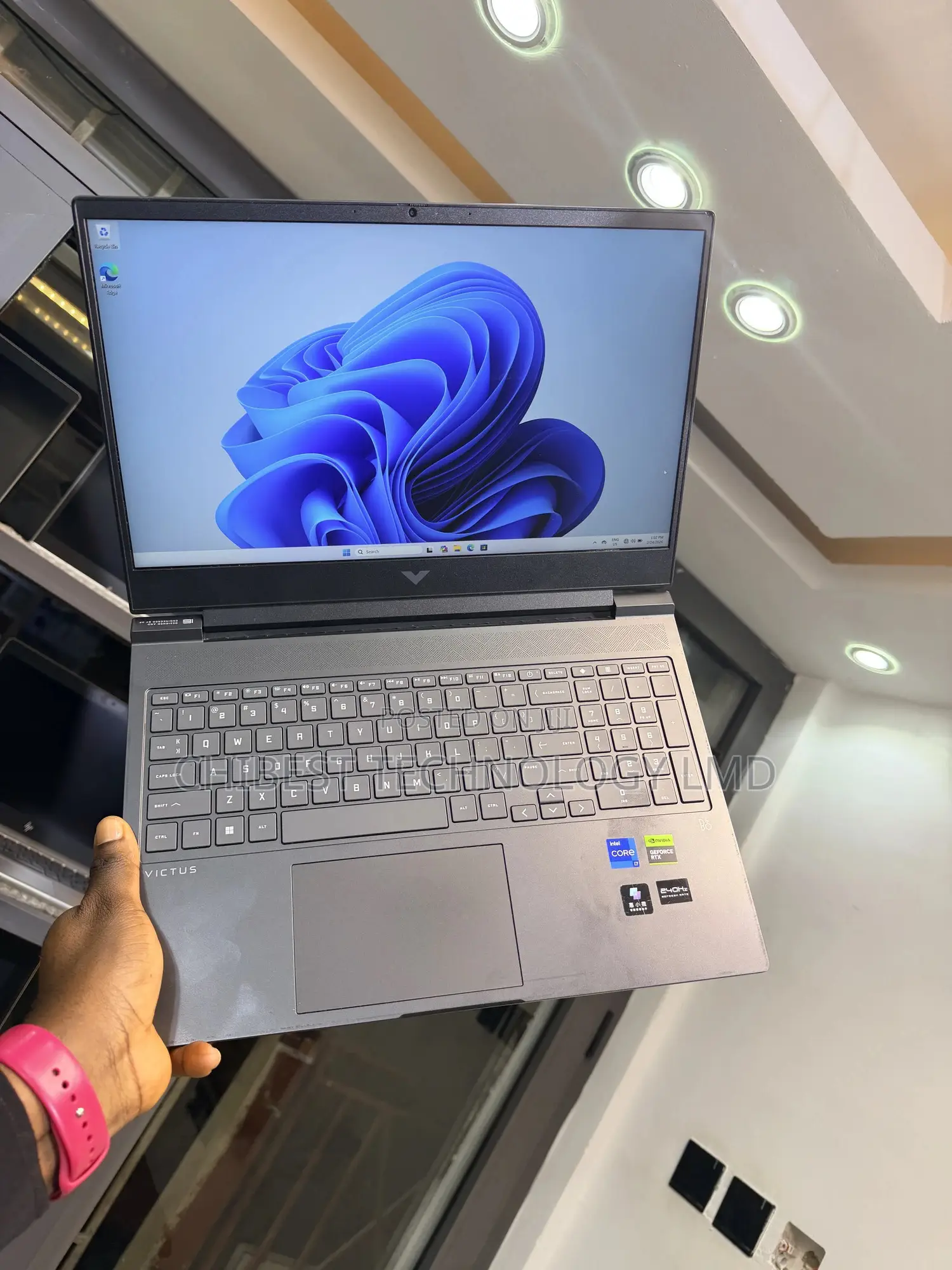 Laptop HP Victus 15 16GB Intel Core i7 SSD 1T