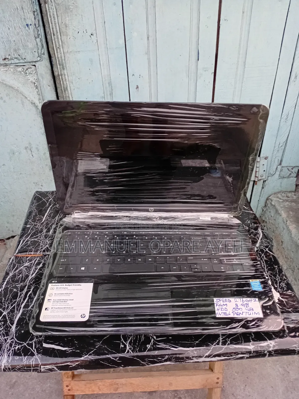 Laptop HP Pavilion 15 8GB Intel Pentium HDD 500GB