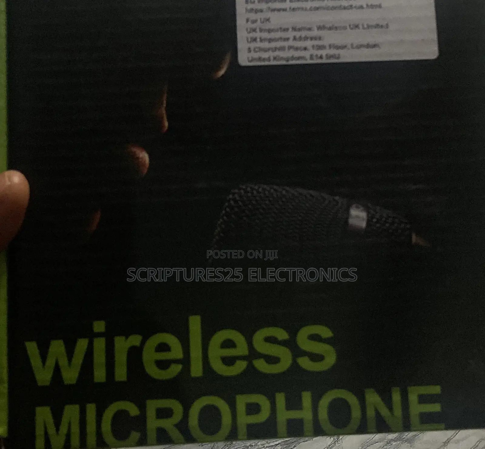 Professional Uhf 2 in 1 Headset Lapel Microphone (Also in Kumasi )
