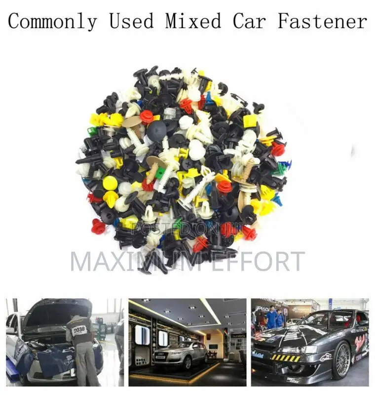 Bumper Clips and Rivets for All Cars