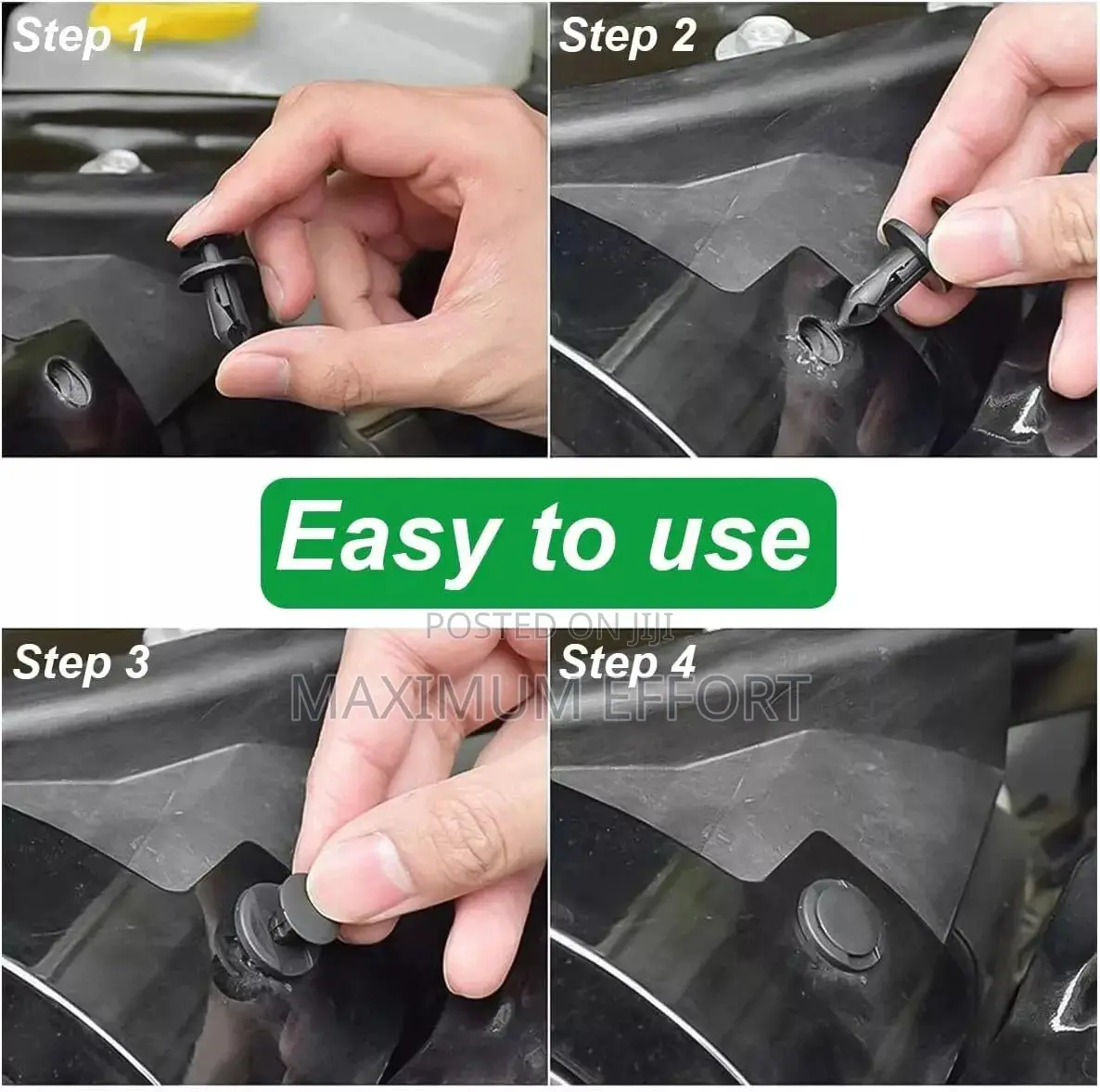 Bumper Clips and Rivets for All Cars