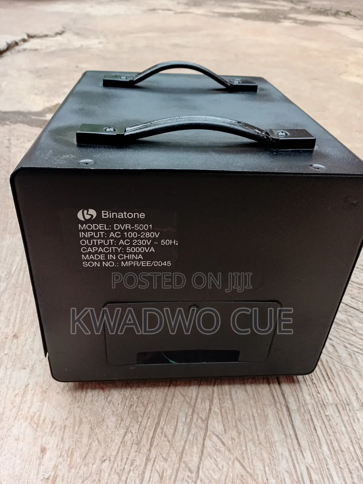Binatone Voltage Regulator 5000w[Swap With Another Device Is Accepted]