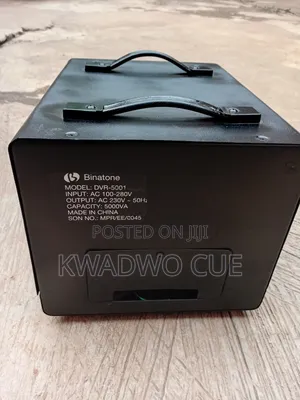 Binatone Voltage Regulator 5000w[Swap With Another Device Is Accepted]