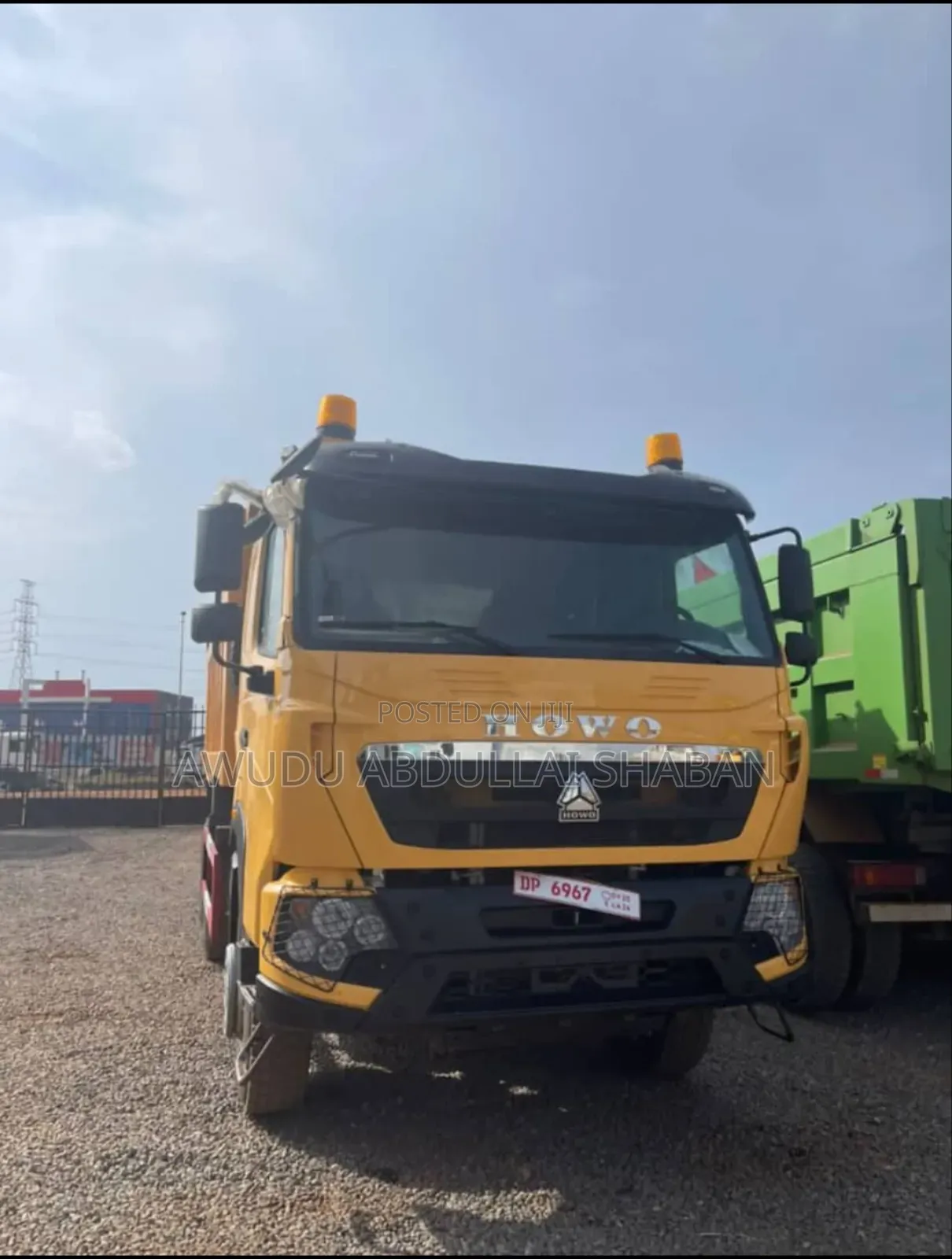 New Howo Dump Truck 2025 Green For Sale
