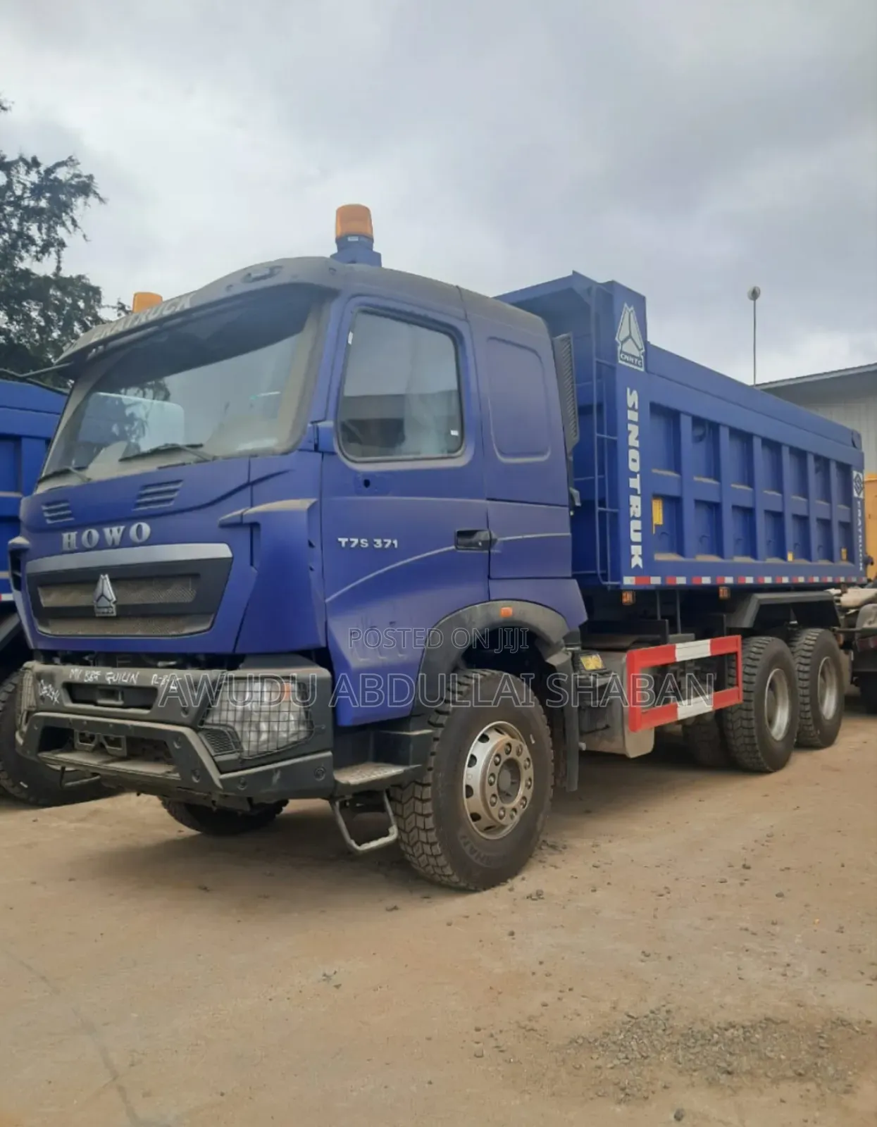 New Howo Dump Truck 2025 Green For Sale
