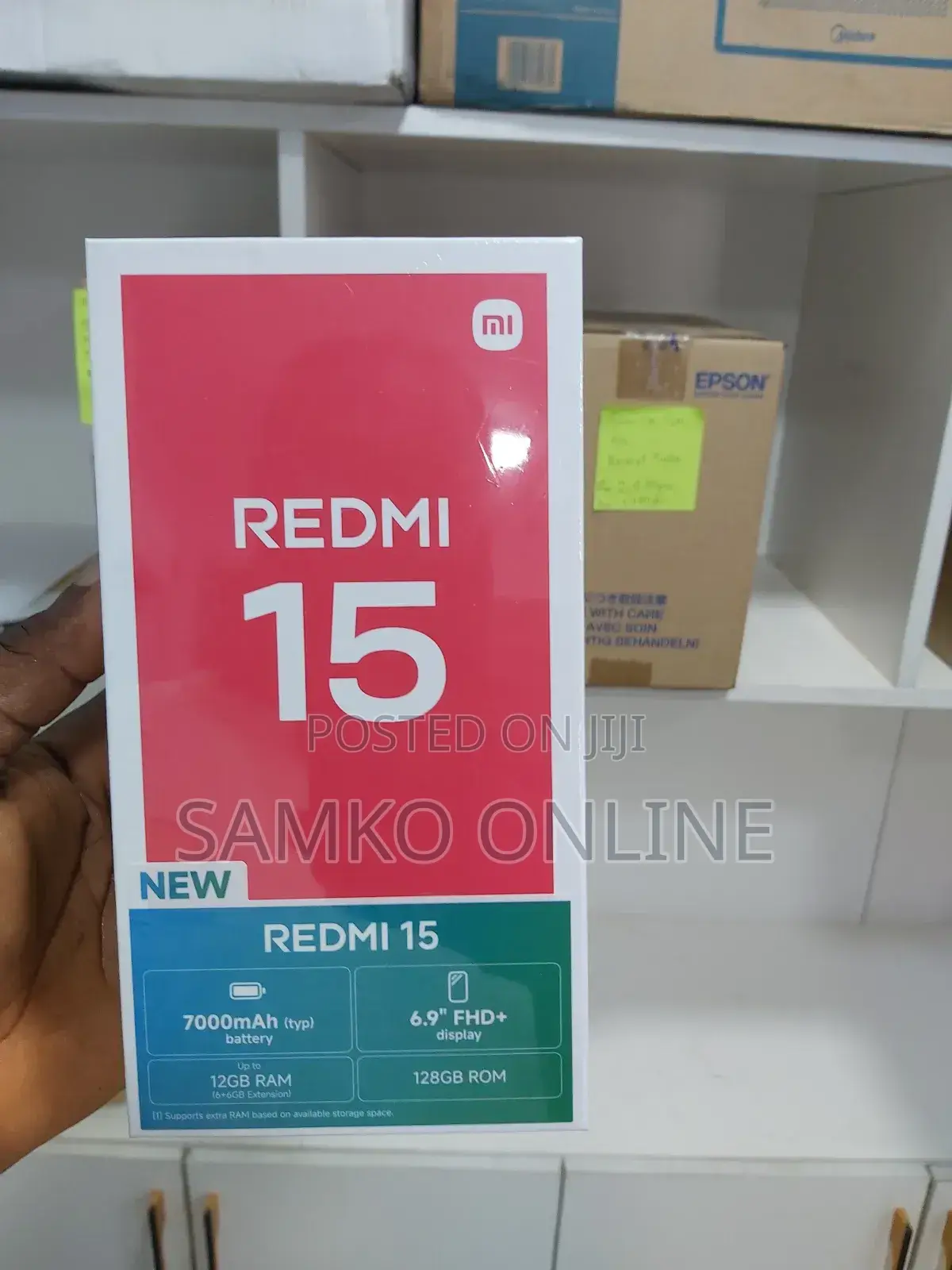 New Xiaomi Redmi 15 128 GB Black