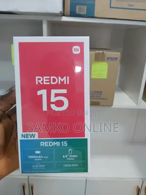 New Xiaomi Redmi 15 128 GB Black