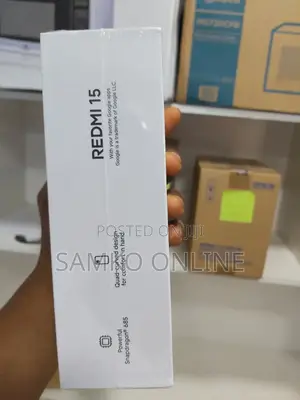 New Xiaomi Redmi 15 128 GB Black