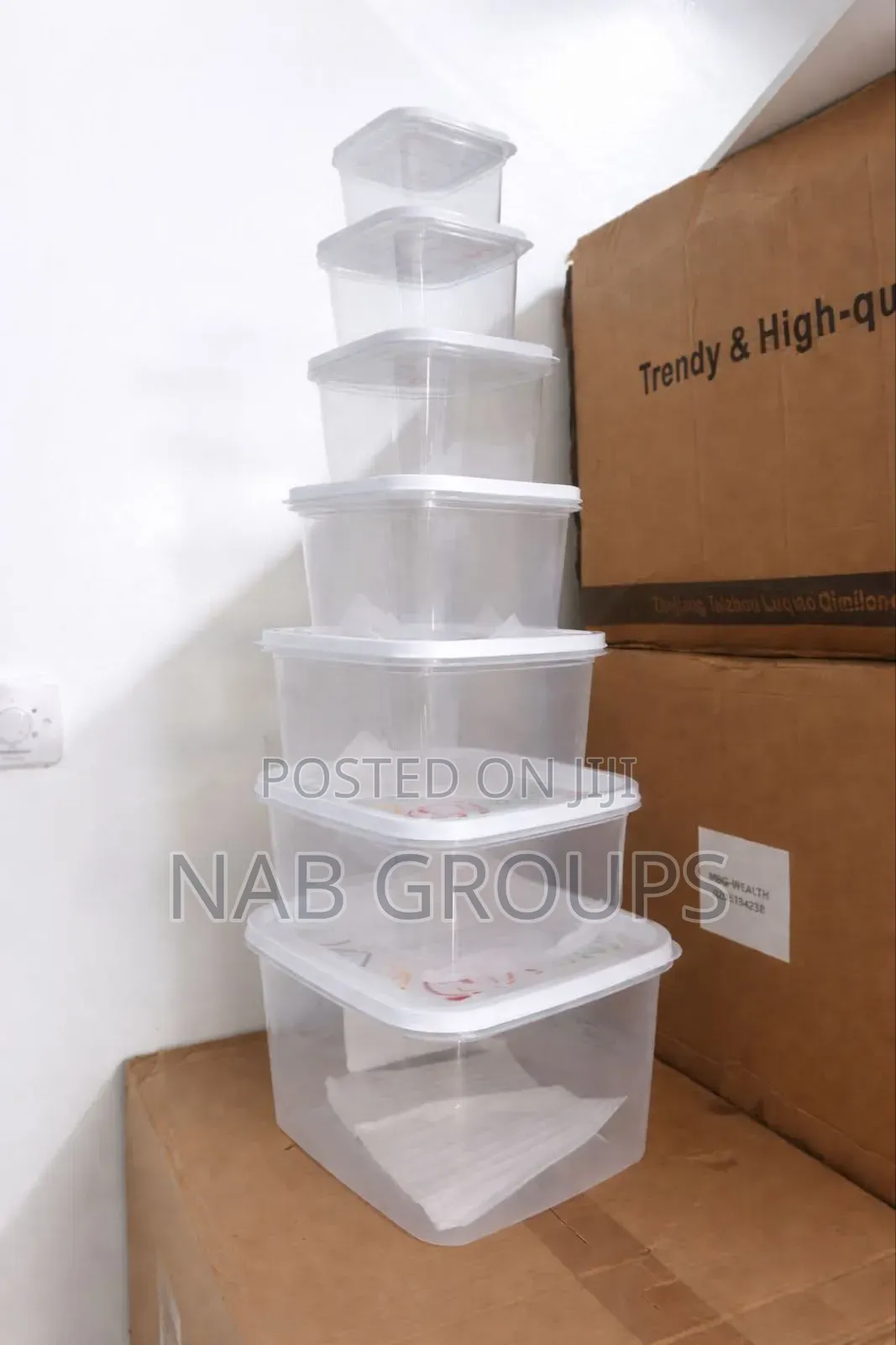 Storage Containers 7pcs