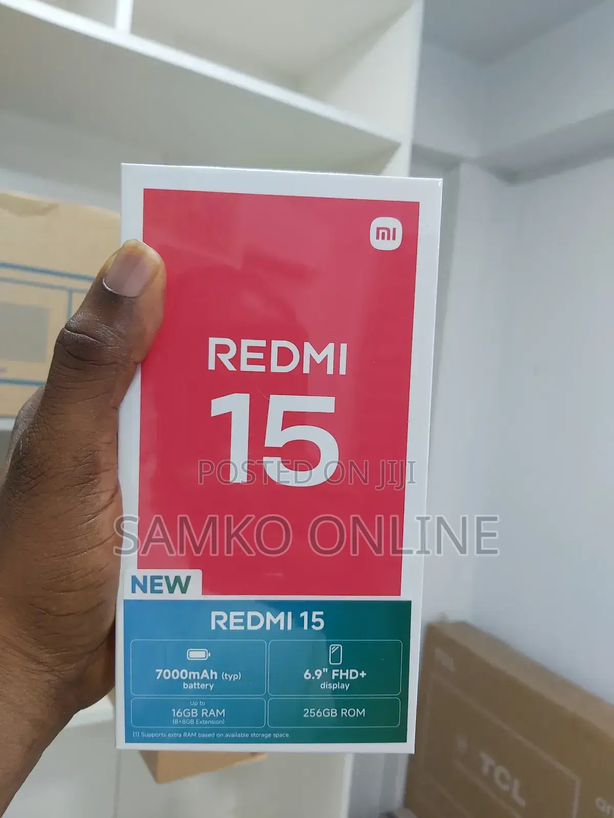 New Xiaomi Redmi 15 256 GB Black