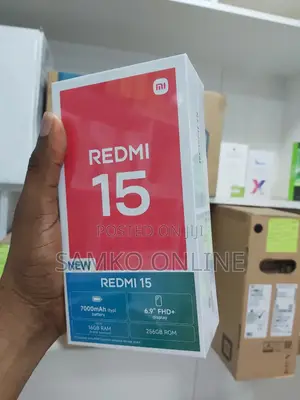 New Xiaomi Redmi 15 256 GB Black