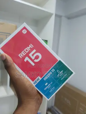New Xiaomi Redmi 15 256 GB Black