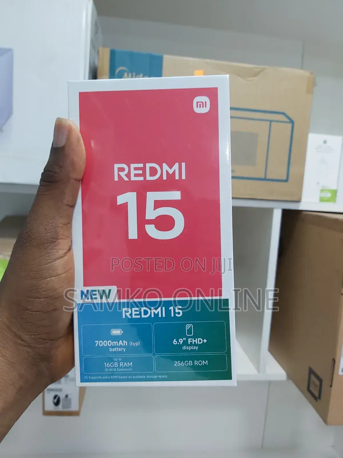 New Xiaomi Redmi 15 256 GB Black