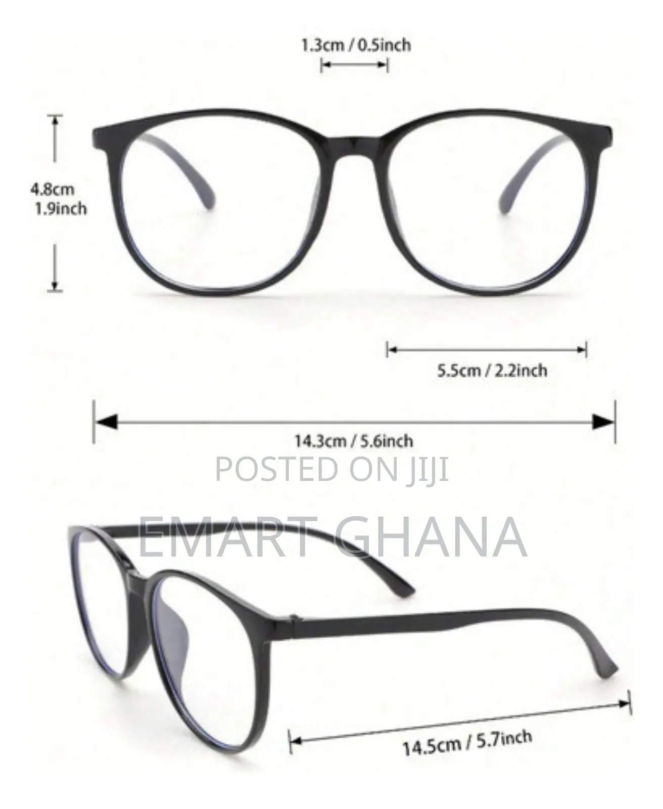 Anti Blue Light Computer Glasses For Anti Eyestrain Uv400 Blocking