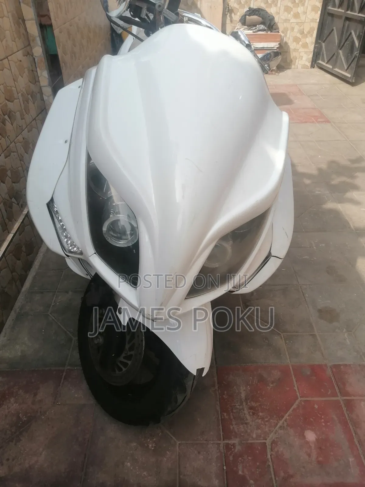 Motorcycle 2017 White