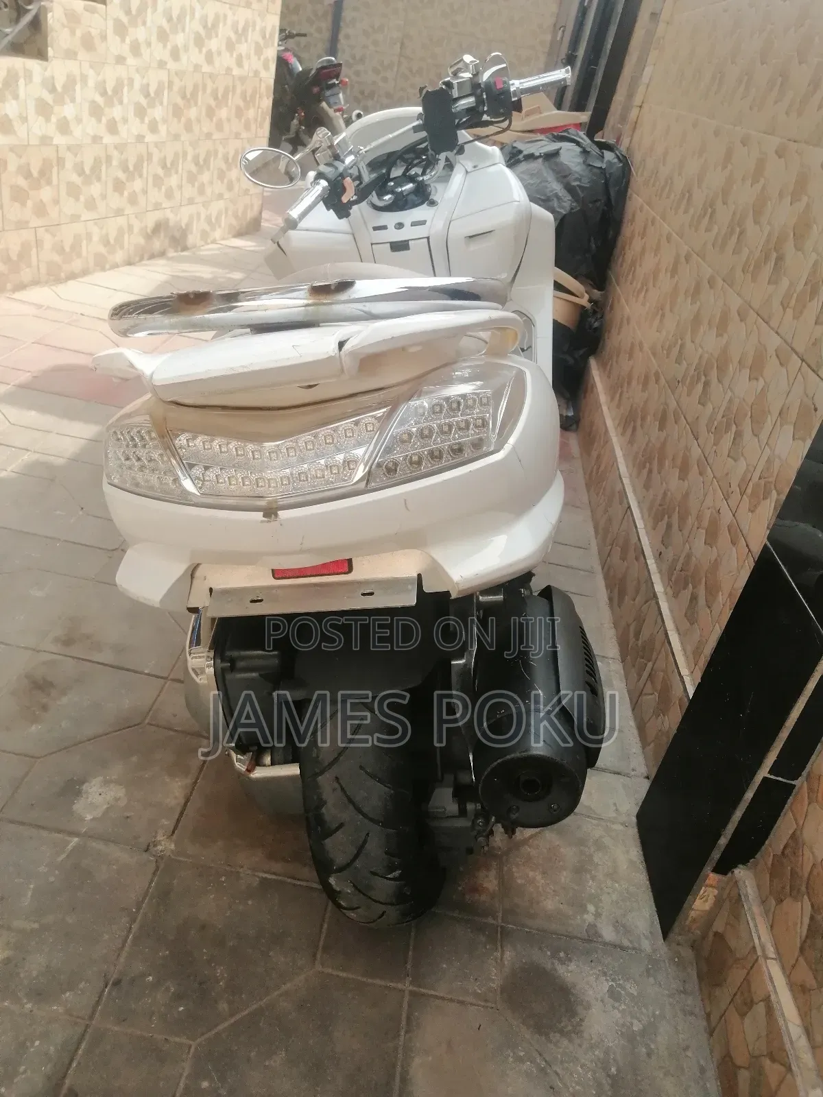 Motorcycle 2017 White