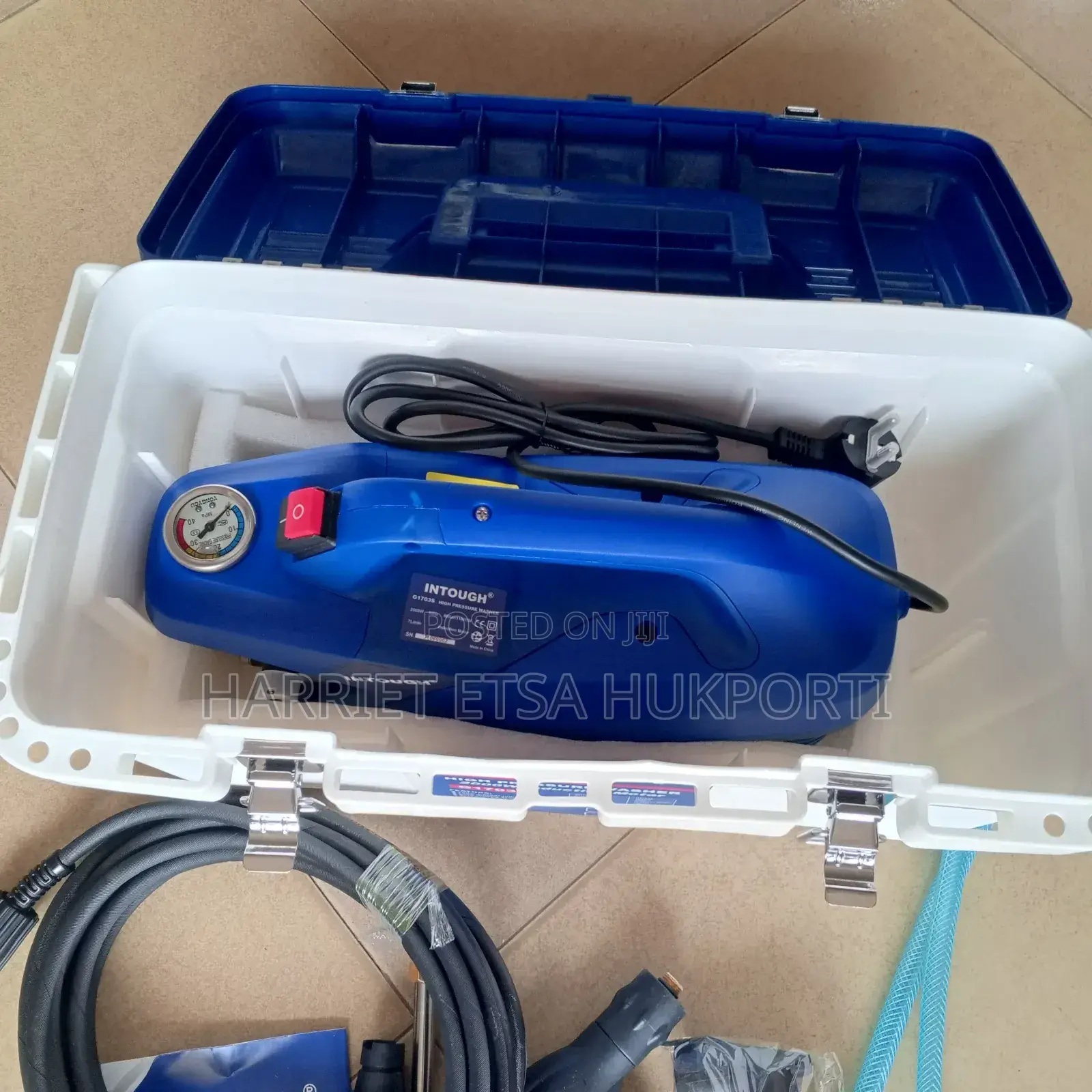 Intough Pressure Washer From Italy (2000w/100/80bar)