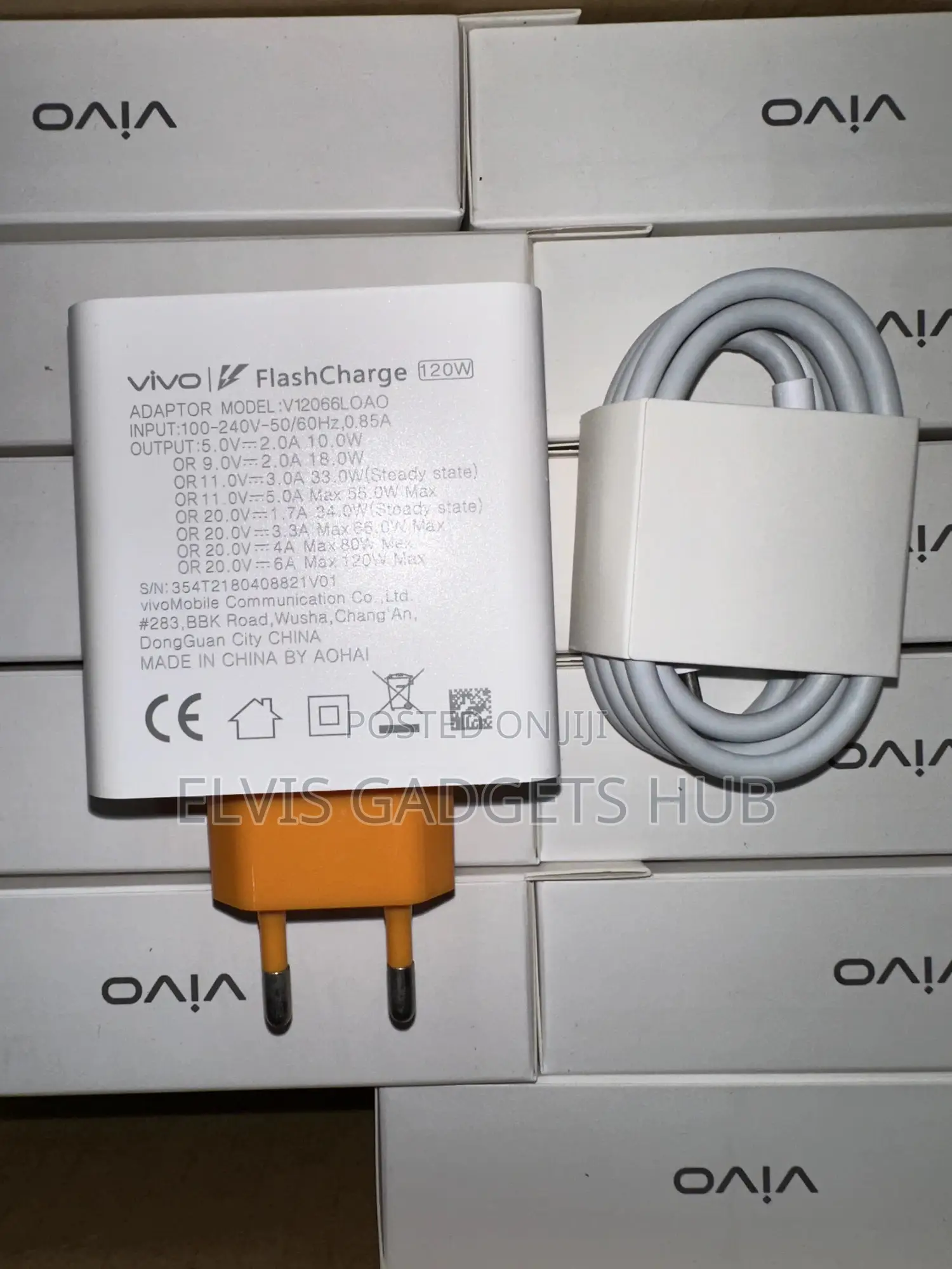 Vivo 120w Flashcharge Adapter