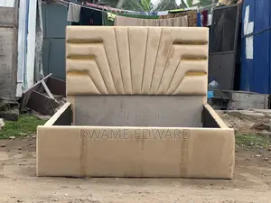 Cream Color Double Bed Frame Available for Pick