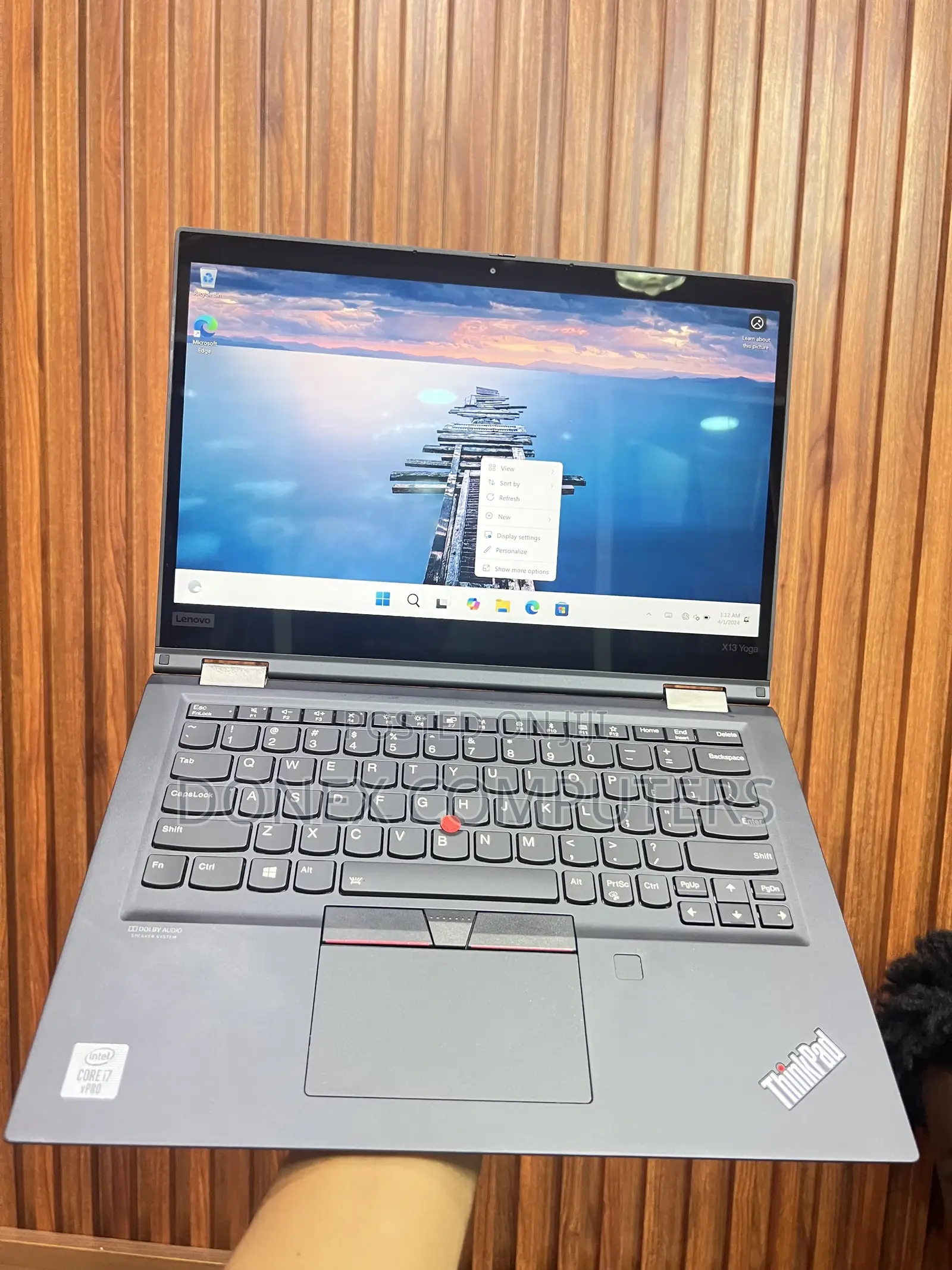 Laptop Lenovo Thinkpad x13 Yoga 16GB Intel Core i7 SSD 512GB